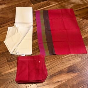 Kim Seybert Red Fabric Piece